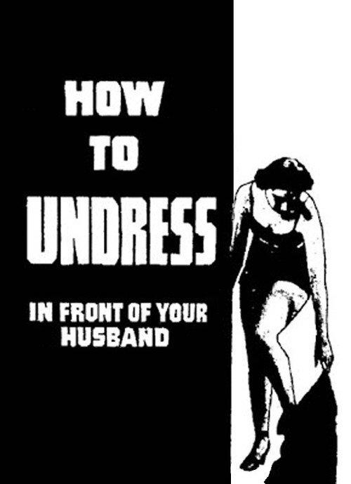 How to Undress in Front of Your Husband 1937 official movie poster
