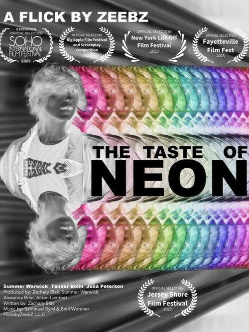 THE TASTE OF NEON 2023 official movie poster