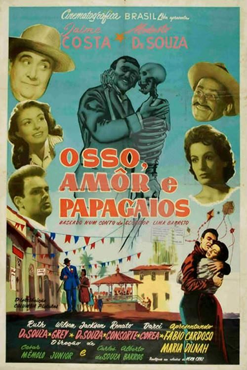 Osso, Amor e Papagaios 1957 official movie poster