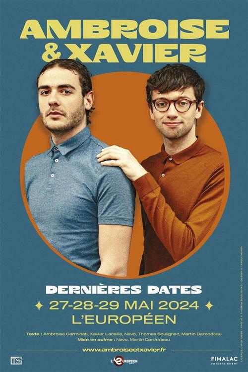 Ambroise et Xavier 2024 official movie poster