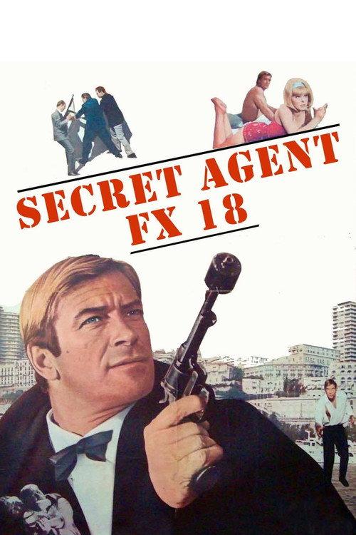 FX 18, Secret Agent 1964 official movie poster