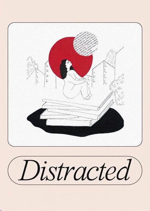 Distracted 2023 official movie poster