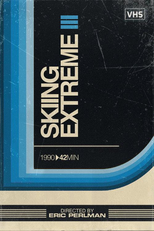 Skiing Extreme III 1990 official movie poster
