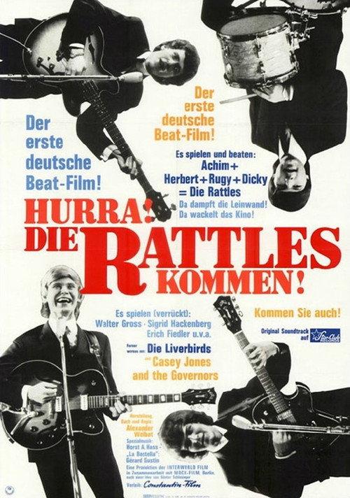 Hurra, die Rattles kommen 1966 official movie poster
