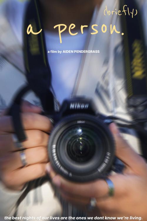 A Person. (Briefly)  official movie poster