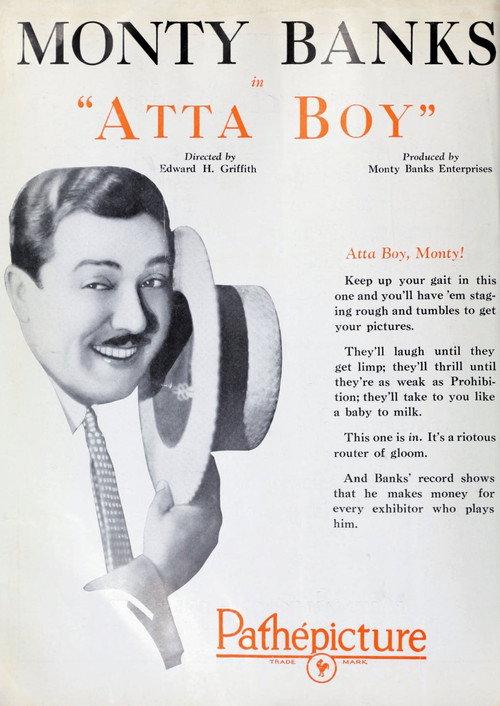 Atta Boy 1926 official movie poster