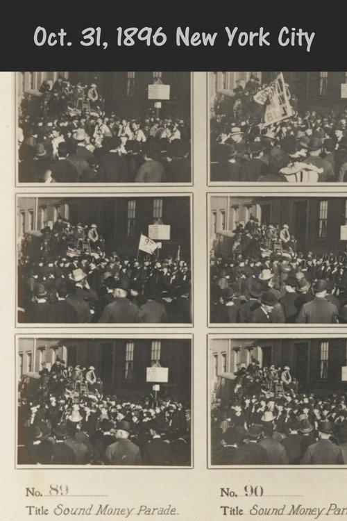 Sound Money Parade 1896 official movie poster