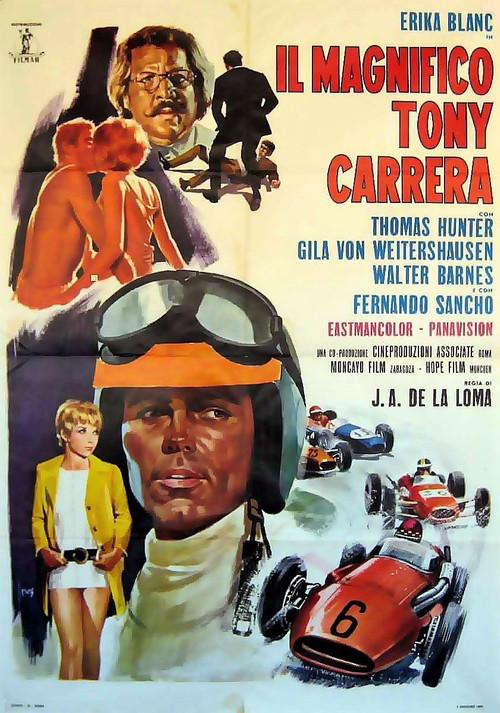 The Magnificent Tony Carrera 1969 official movie poster