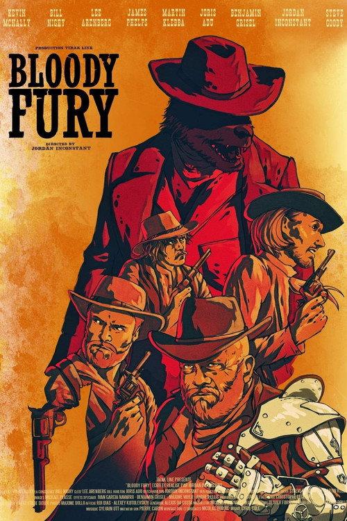 Bloody Fury 2023 official movie poster