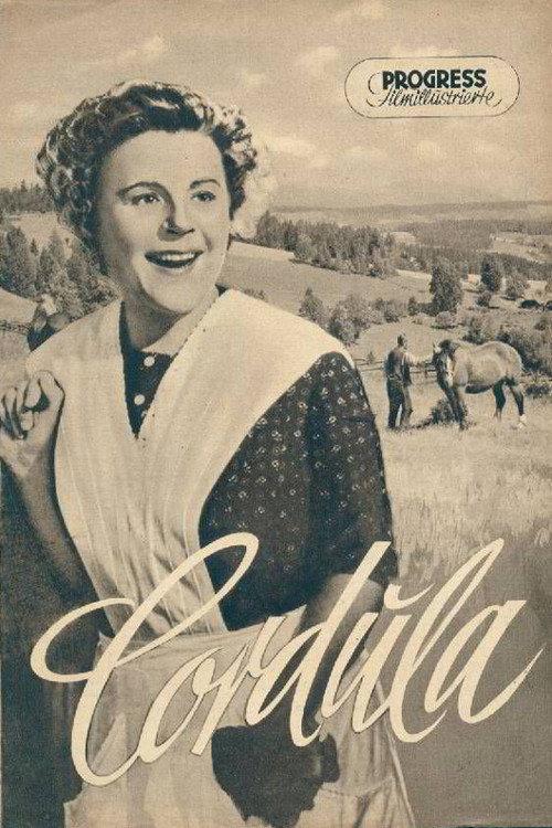 Cordula 1950 official movie poster