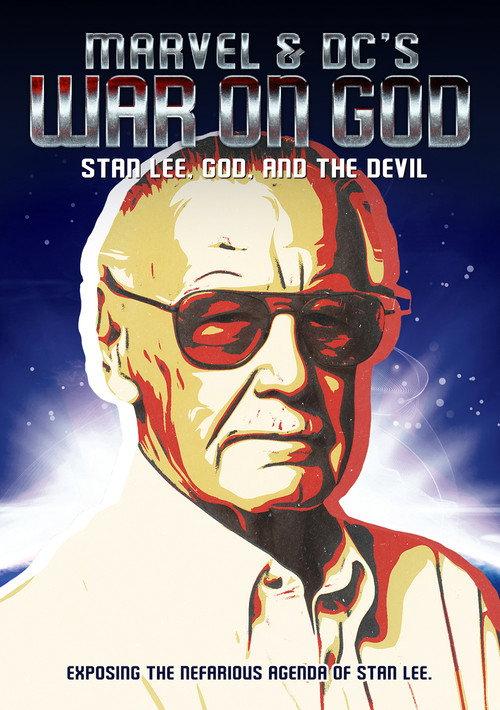 Marvel & DC's War on God: Stan Lee, God, and the Devil 2025 official movie poster