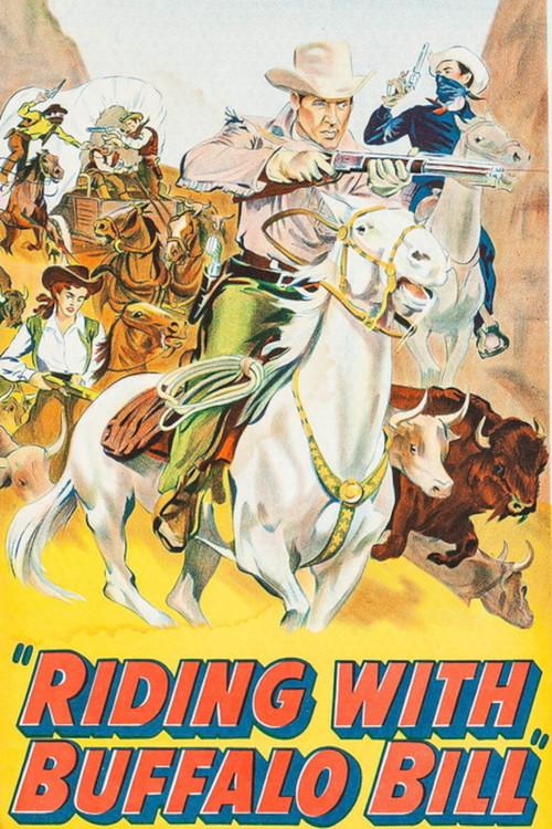 Riding with Buffalo Bill 1954 official movie poster