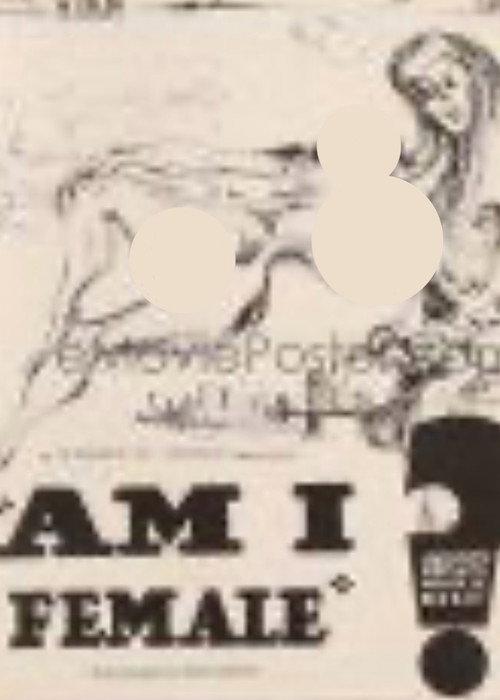 Am I Female? 1970 official movie poster