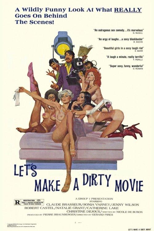Let's Make a Dirty Movie 1976 official movie poster
