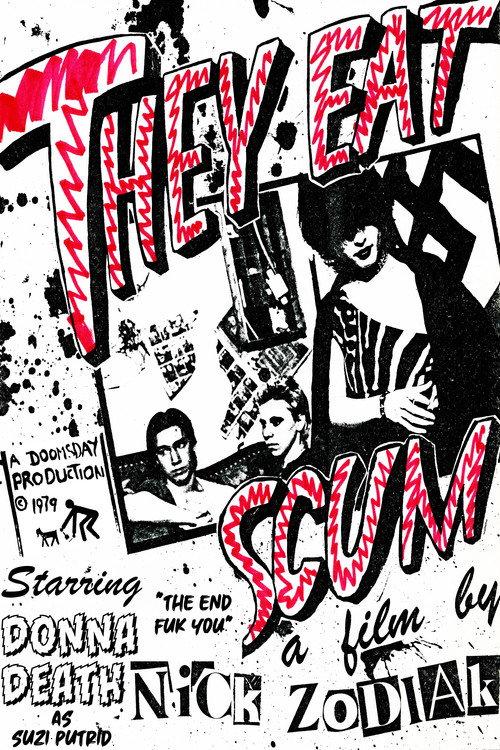 They Eat Scum 1979 official movie poster