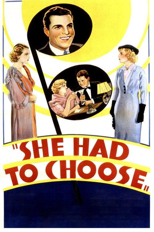 She Had to Choose 1934 official movie poster