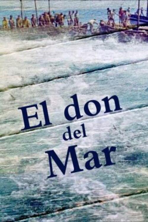 El don del mar 1957 official movie poster