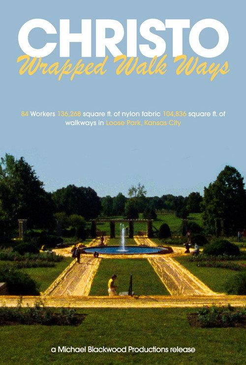 Christo: Wrapped Walk Ways 2009 official movie poster