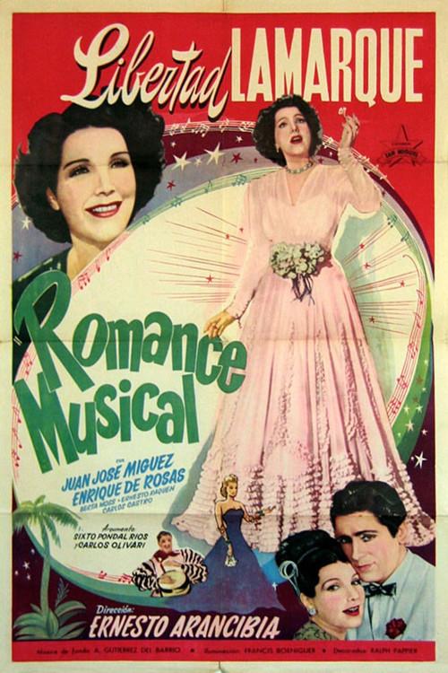 Romance musical 1947 official movie poster