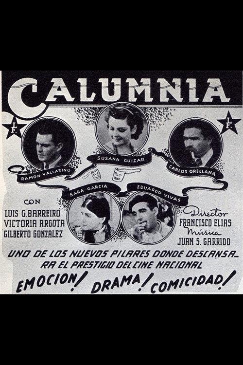 Calumnia 1939 official movie poster