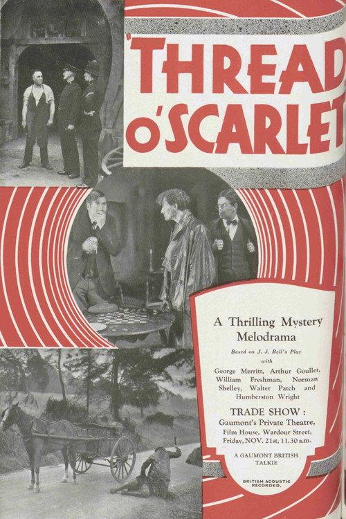 Thread o' Scarlet 1930 official movie poster