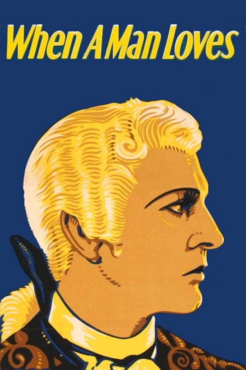 When a Man Loves 1927 official movie poster