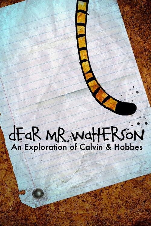 Dear Mr. Watterson 2013 official movie poster