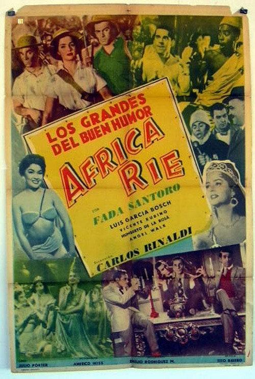 Africa Laughs 1956 official movie poster