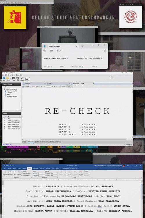 RE-CHECK 2023 official movie poster
