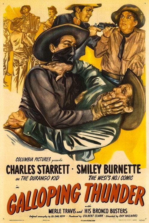 Galloping Thunder 1946 official movie poster
