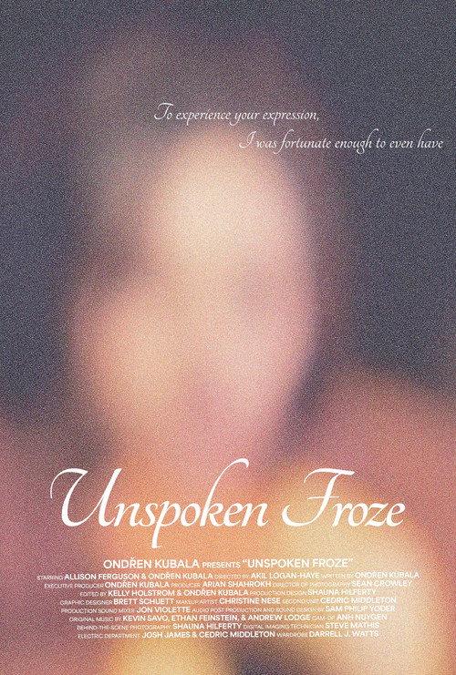Unspoken Froze 2025 official movie poster