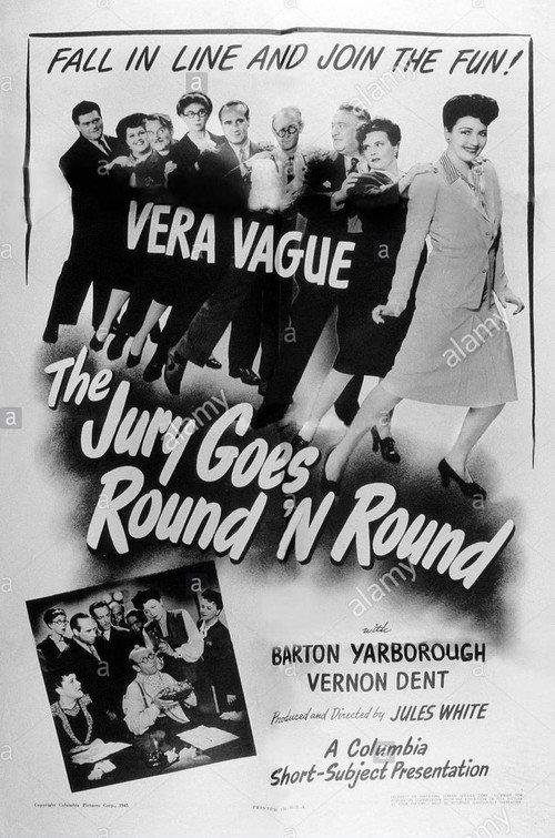 The Jury Goes Round 'n' Round 1945 official movie poster