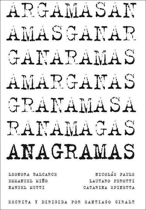 Anagramas 2014 official movie poster