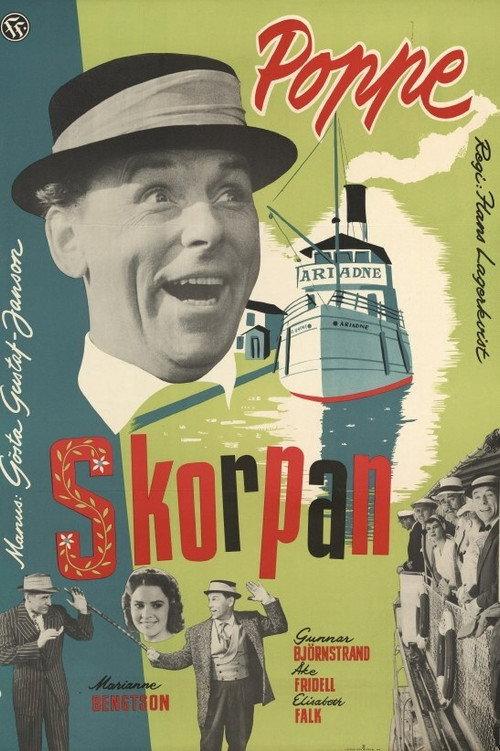Skorpan 1956 official movie poster