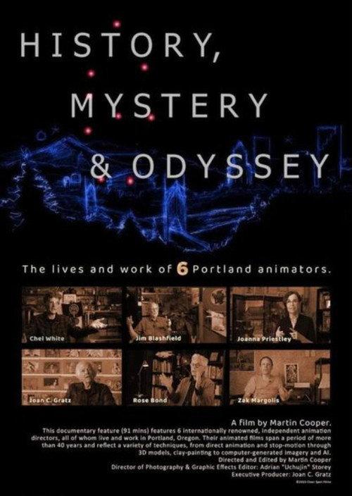History, Mystery & Oyssey: Six Portland Animators 2023 official movie poster