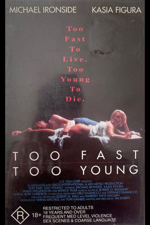 Too Fast Too Young 1996 official movie poster