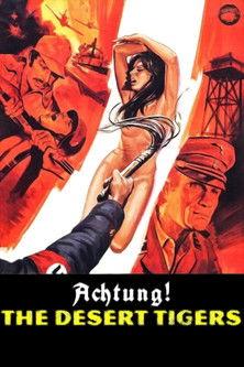 Achtung! The Desert Tigers 1977 official movie poster