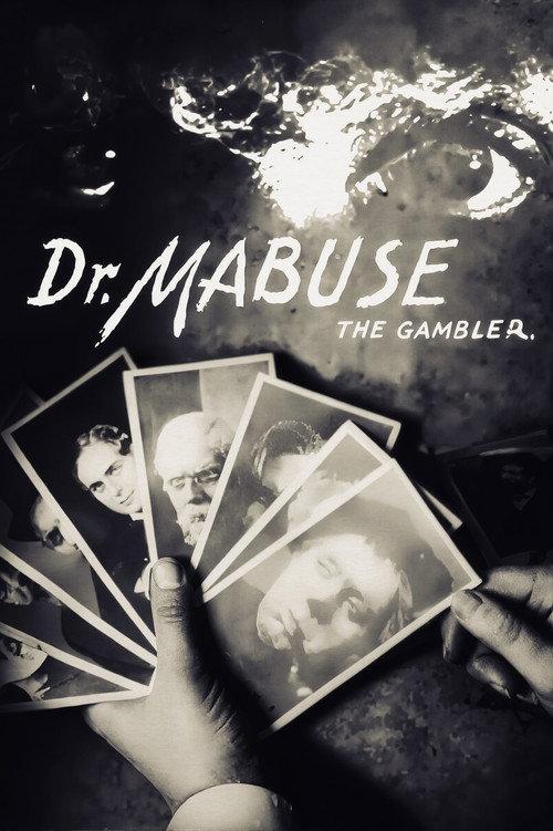 Dr. Mabuse, the Gambler 1922 official movie poster