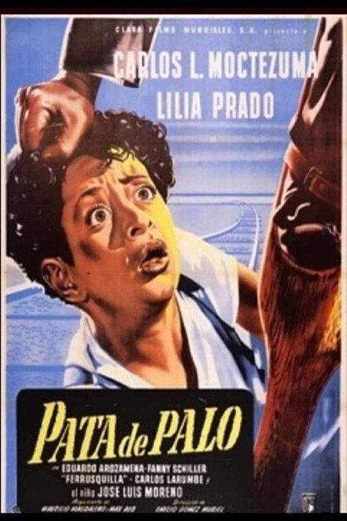 Pata de palo 1950 official movie poster