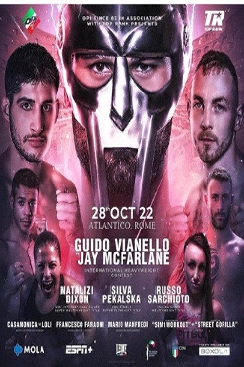 Guido Vianello vs. Jay McFarlane 2022 official movie poster