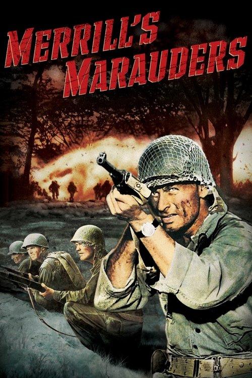 Merrill's Marauders 1962 official movie poster