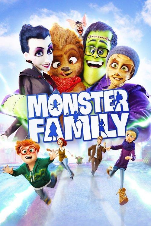 Monster Family 2017 official movie poster