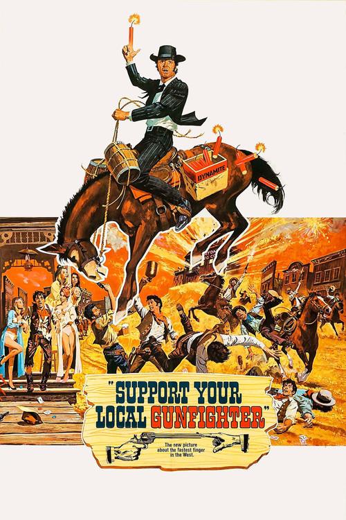 Support Your Local Gunfighter 1971 official movie poster