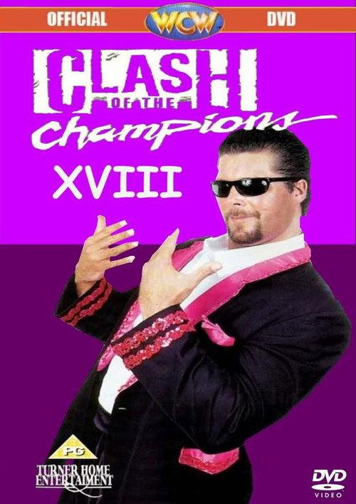 WCW Clash of The Champions XVIII 1992 official movie poster