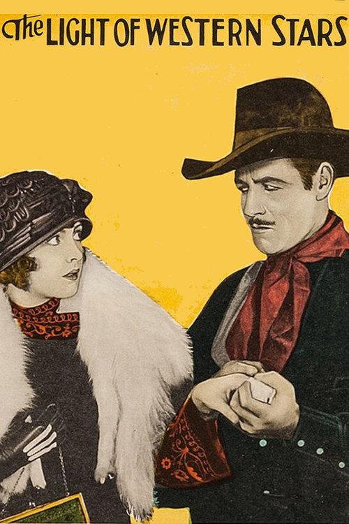The Light of Western Stars 1925 official movie poster