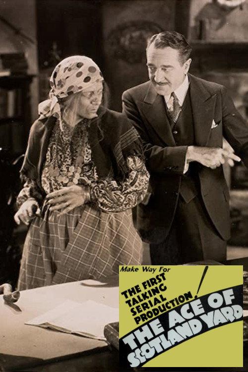 The Ace of Scotland Yard 1929 official movie poster
