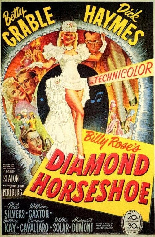 Diamond Horseshoe 1945 official movie poster
