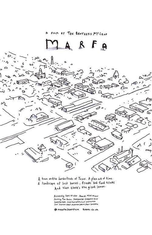 Marfa 2018 official movie poster