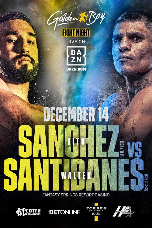Jose Sanchez vs. Walter Santibanes 2023 official movie poster