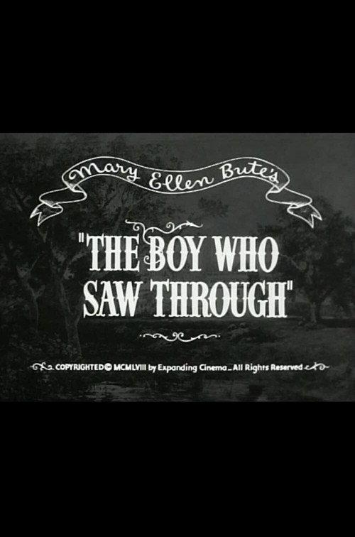 The Boy Who Saw Through 1956 official movie poster